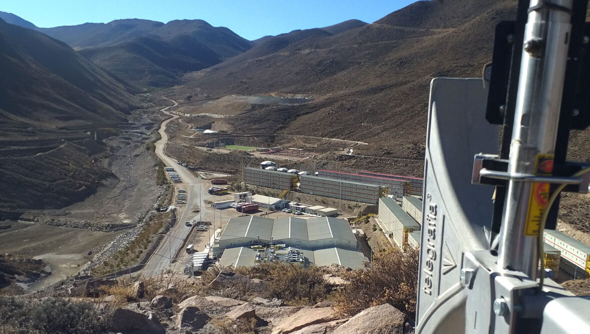 Sirens with Traffic Lights in an Open-Pit Mine in Peru